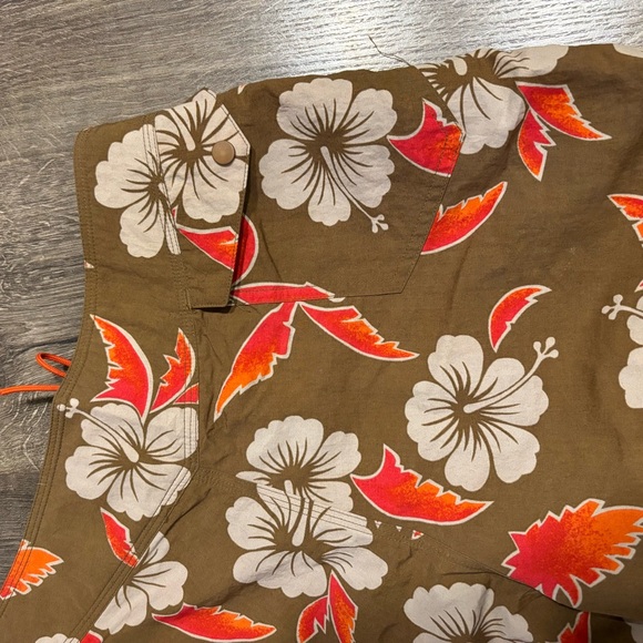 Vintage Patagonia Pataloha Board Shorts Brown & Orange Floral Pattern Men’s 30 - Picture 5 of 10